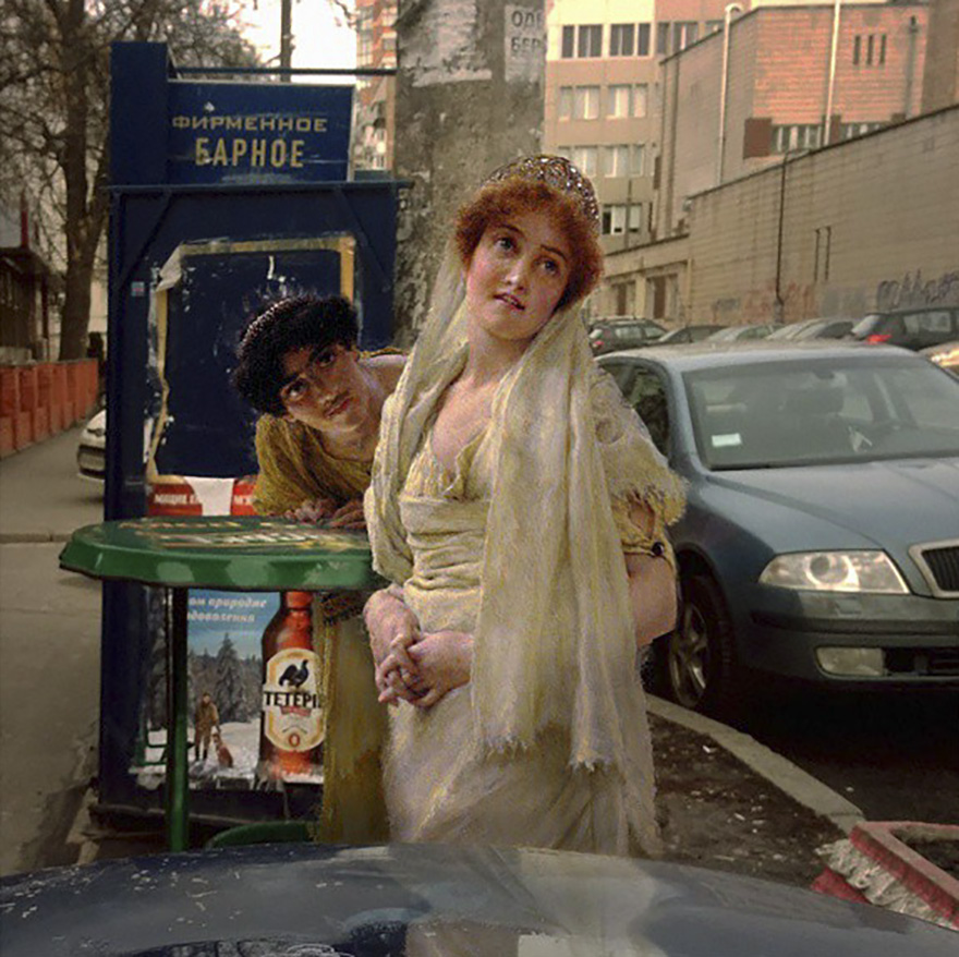 Artist Brings Classic Painting Characters To Today's World (New Pics)