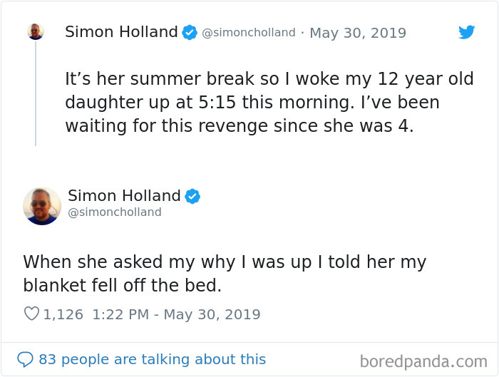 Deserved Petty Revenge