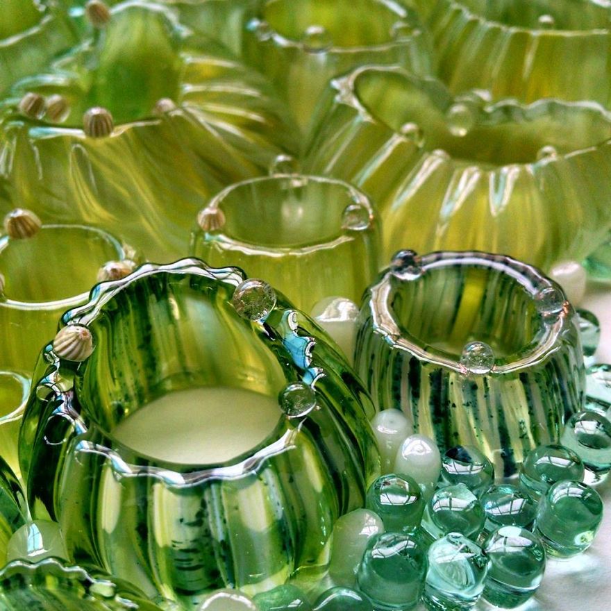 I Create Detailed Glass and Ceramic Artwork Inspired By Nature (32 Pics)