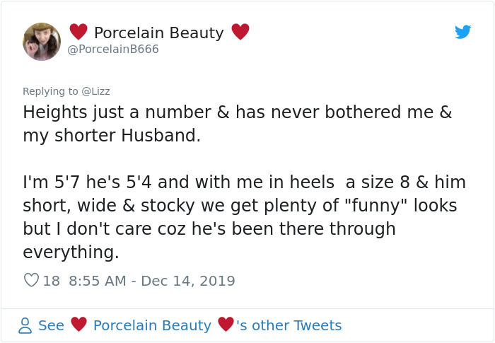 Women Who Are Dating Shorter Guys Share Their Pics In A Viral Twitter Thread Women Who Are Dating Shorter Guys Share Their Pics In A Viral Twitter Thread