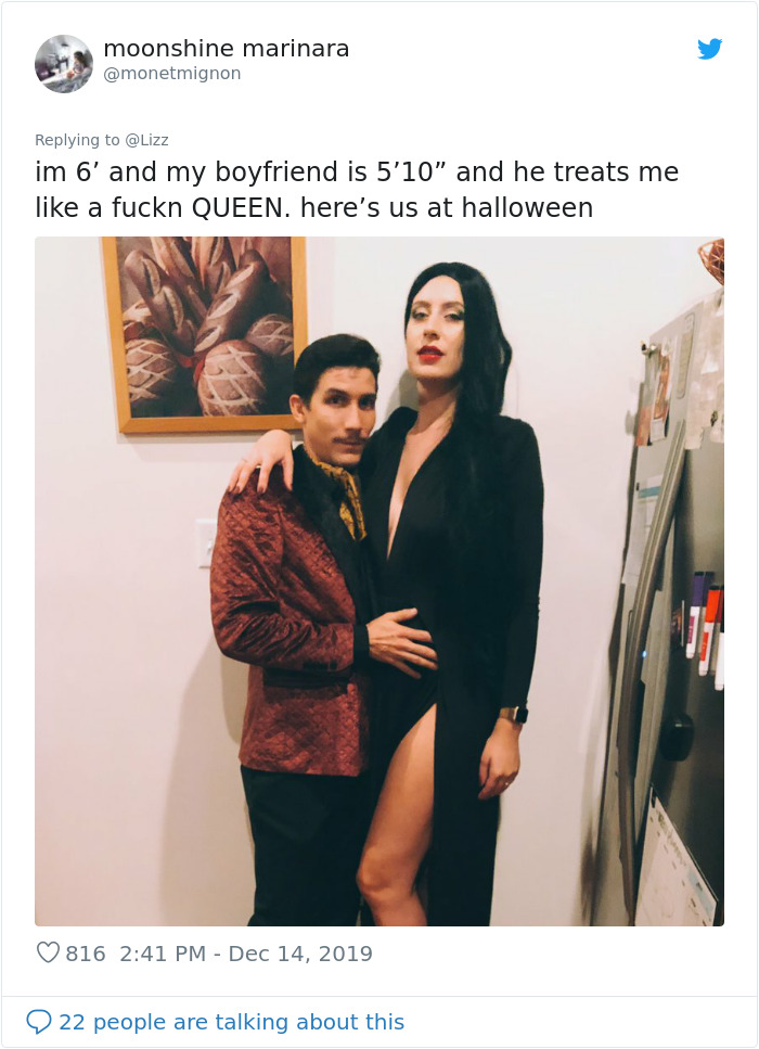 Women Who Are Dating Shorter Guys Share Their Pics In A Viral Twitter Thread Women Who Are Dating Shorter Guys Share Their Pics In A Viral Twitter Thread