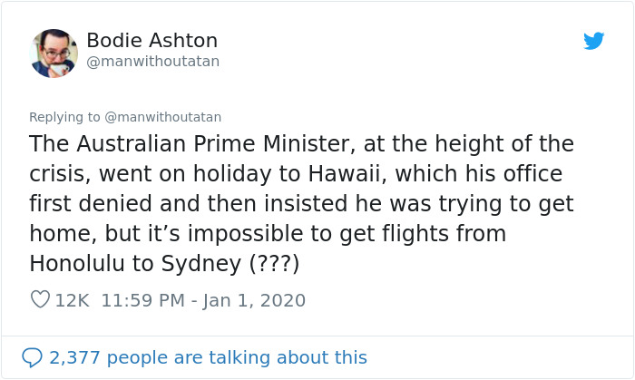 Guy Posts A Horrifying Tweet Thread That Reveals The Devastating Power Of The Australian Fires Guy Posts A Horrifying Tweet Thread That Reveals The Devastating Power Of The Australian Fires