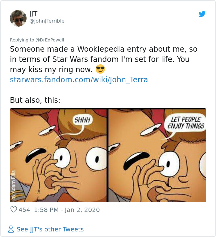 Obnoxious Star Wars Fandom “Gatekeeper” Is Told Off By The Co-Writer Of Star Wars Books Obnoxious Star Wars Fandom “Gatekeeper” Is Told Off By The Co-Writer Of Star Wars Books