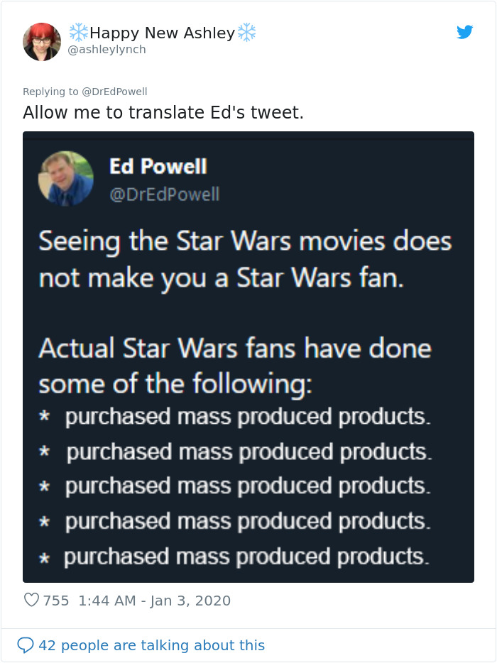 Obnoxious Star Wars Fandom “Gatekeeper” Is Told Off By The Co-Writer Of Star Wars Books Obnoxious Star Wars Fandom “Gatekeeper” Is Told Off By The Co-Writer Of Star Wars Books