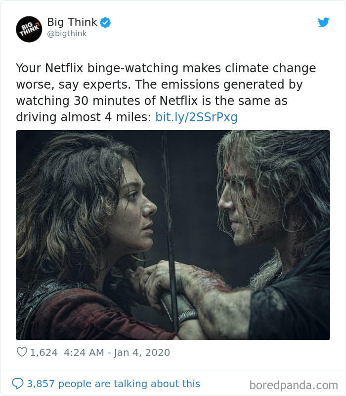 After News That Watching Netflix Is More Harmful To The Environment Than Driving Goes Viral, People Take To Reddit To Debunk This Theory After News That Watching Netflix Is More Harmful To The Environment Than Driving Goes Viral, People Take To Reddit To Debunk This Theory