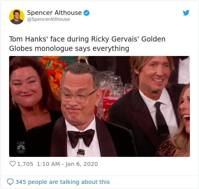 Hollywood Did Not Appreciate Ricky Gervais Roasting Them With His Golden Globes Monologue Hollywood Did Not Appreciate Ricky Gervais Roasting Them With His Golden Globes Monologue