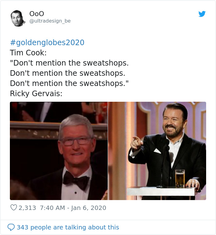 Hollywood Did Not Appreciate Ricky Gervais Roasting Them With His Golden Globes Monologue Hollywood Did Not Appreciate Ricky Gervais Roasting Them With His Golden Globes Monologue