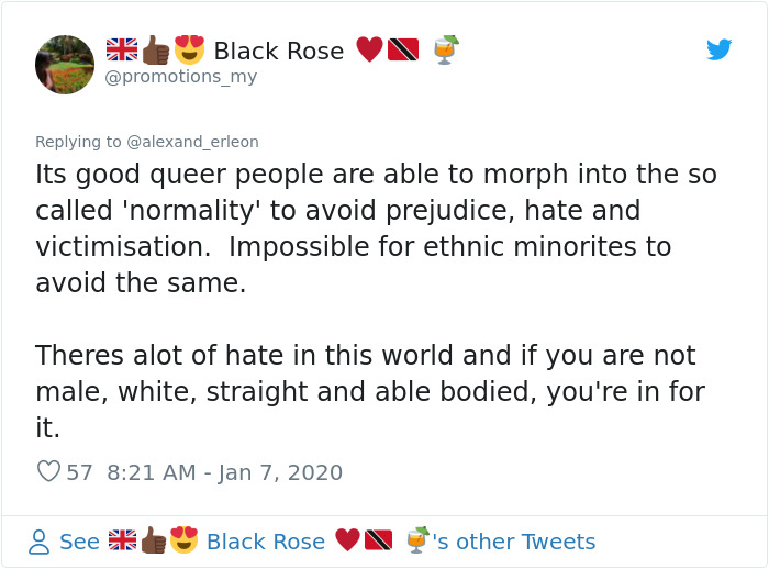 Twitter Thread About How Queer People Are Forced To Create Defense Mechanism And Sacrifice Authenticity Goes Viral