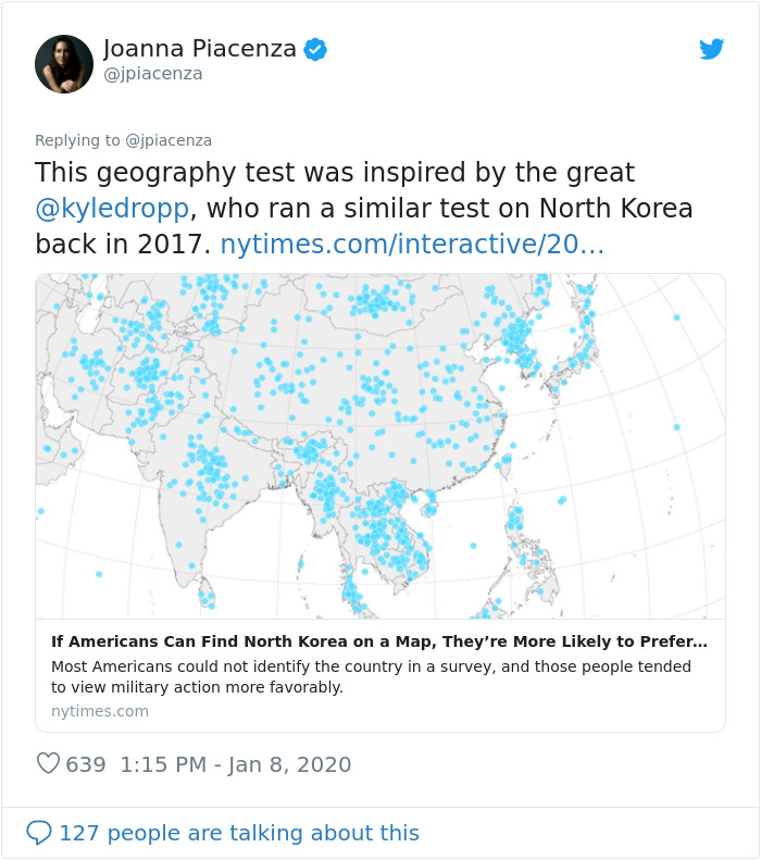 Americans Were Asked To Find Iran On The Map, And Some Of Them Pointed At USA Americans Were Asked To Find Iran On The Map, And Some Of Them Pointed At USA