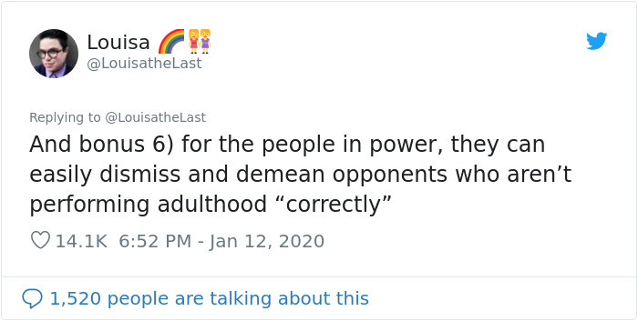 Woman Explains How Millennials Are Systematically Infantilized By Previous Generations And It's Spot On Woman Explains How Millennials Are Systematically Infantilized By Previous Generations And It's Spot On