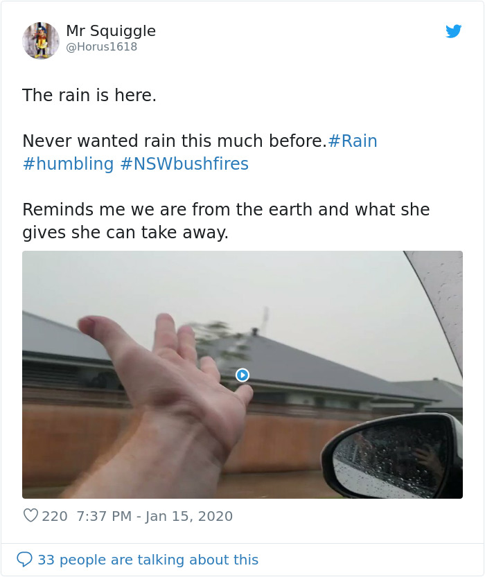 The Rain Finally Pours Down In Australia Putting Out Over 30 Deadly Bushfires