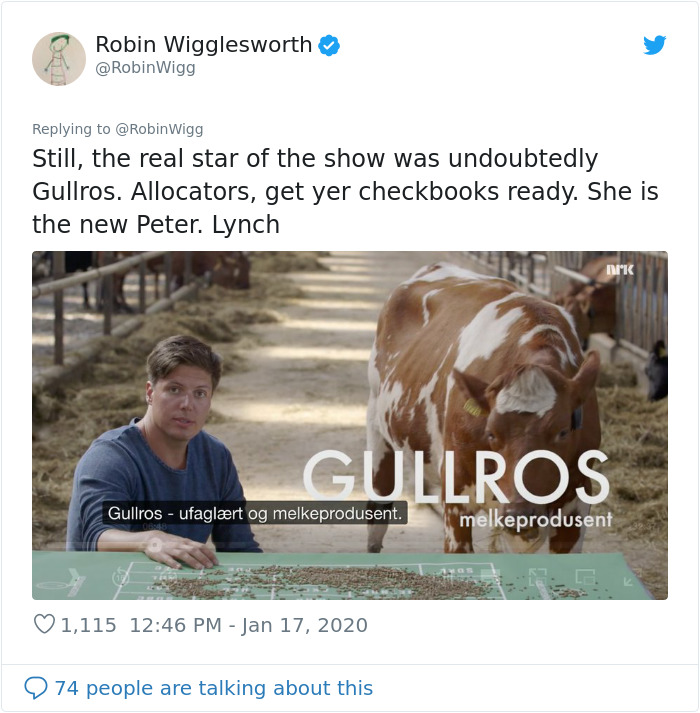 Norwegian TV Tests The Judgement Of Professional Stockbrokers Against Astrology, Beauty Bloggers, And Cow Poop Norwegian TV Tests The Judgement Of Professional Stockbrokers Against Astrology, Beauty Bloggers, And Cow Poop