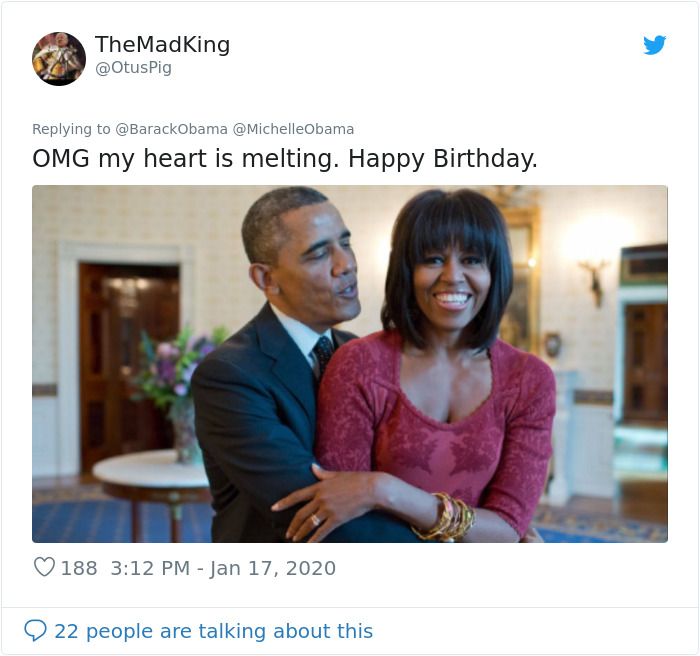 Michelle Obama Just Turned 56 And Her Husband Posted An Adorable Photoshoot To Honor Her