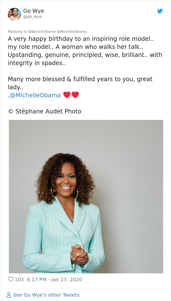 Michelle Obama Just Turned 56 And Her Husband Posted An Adorable Photoshoot To Honor Her Michelle Obama Just Turned 56 And Her Husband Posted An Adorable Photoshoot To Honor Her