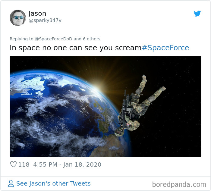 The US Space Force Reveals Its New Camouflage Uniform, People Offer More Suitable Alternatives The US Space Force Reveals Its New Camouflage Uniform, People Offer More Suitable Alternatives