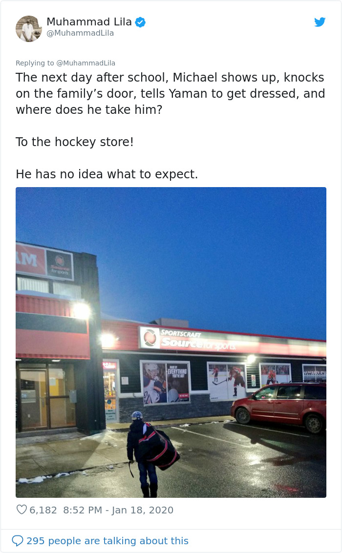 This Syrian Refugee Boy's Dream To Play Hockey Is Fulfilled By Neighbors And It's The Most Canadian Thing Ever