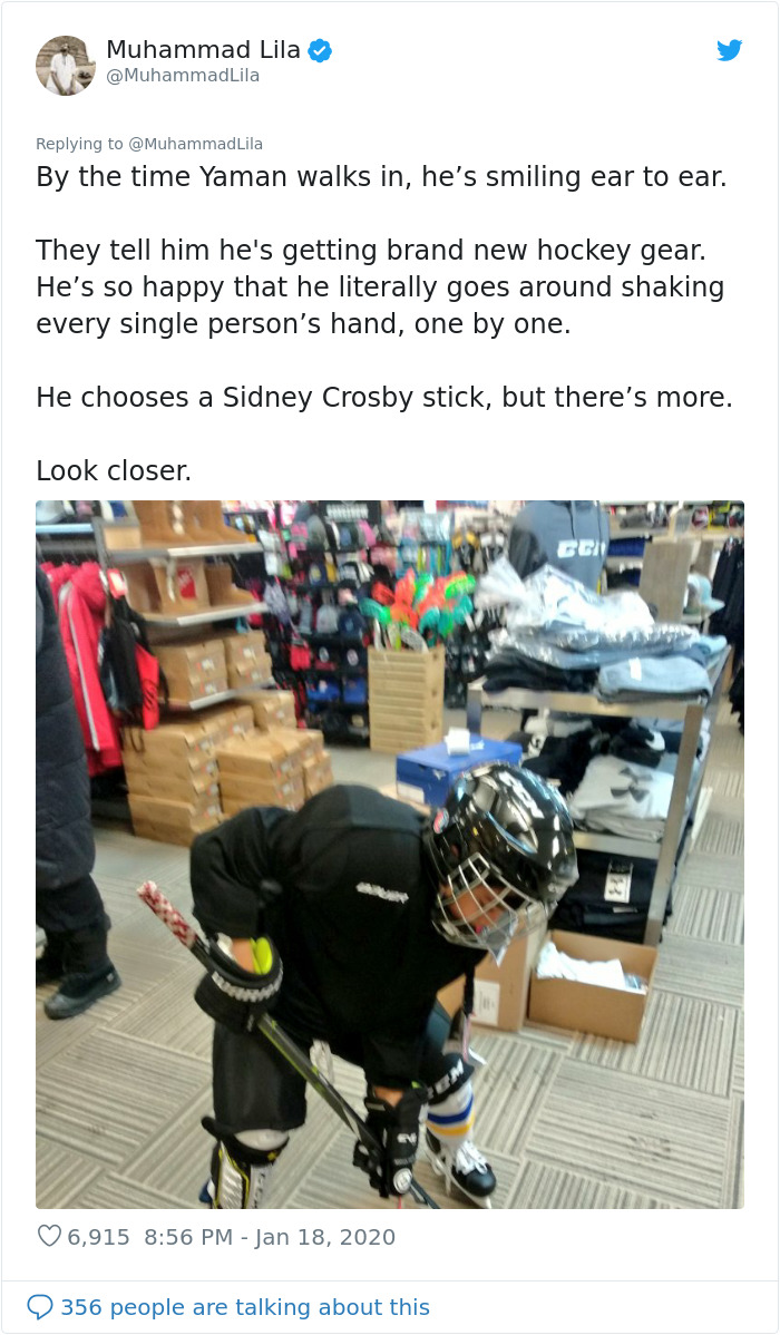 This Syrian Refugee Boy's Dream To Play Hockey Is Fulfilled By Neighbors And It's The Most Canadian Thing Ever This Syrian Refugee Boy's Dream To Play Hockey Is Fulfilled By Neighbors And It's The Most Canadian Thing Ever