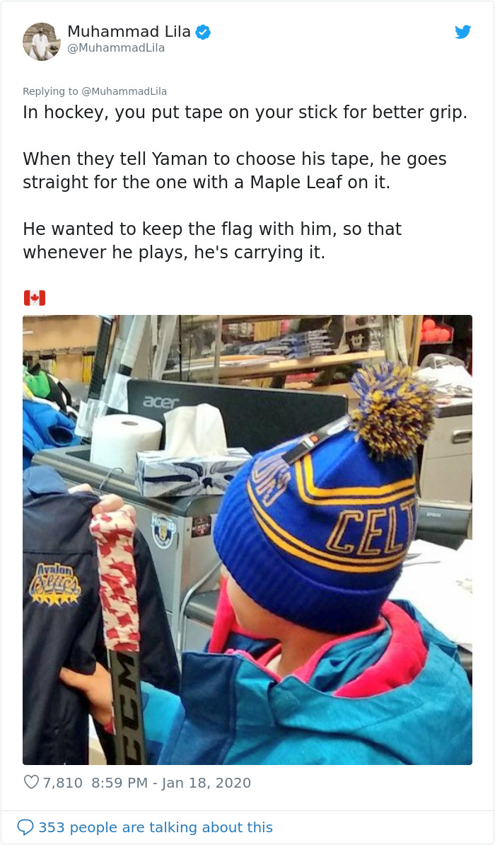 This Syrian Refugee Boy's Dream To Play Hockey Is Fulfilled By Neighbors And It's The Most Canadian Thing Ever