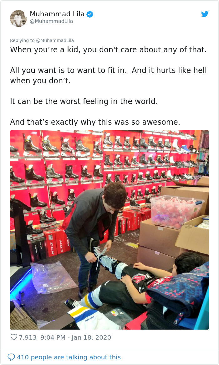 This Syrian Refugee Boy's Dream To Play Hockey Is Fulfilled By Neighbors And It's The Most Canadian Thing Ever