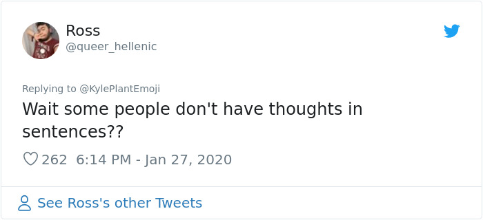 Guy Finds Out Not Everyone Has An Internal Monologue With Themselves And It Ruins His Day Guy Finds Out Not Everyone Has An Internal Monologue With Themselves And It Ruins His Day
