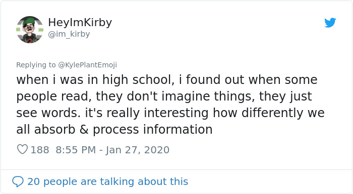 Guy Finds Out Not Everyone Has An Internal Monologue With Themselves And It Ruins His Day Guy Finds Out Not Everyone Has An Internal Monologue With Themselves And It Ruins His Day