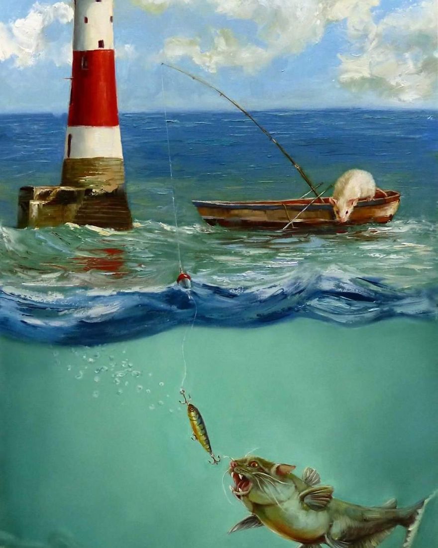 Artist Shows The Daily Life Of Mice In A Cute And Adorable Way (49 Pics)