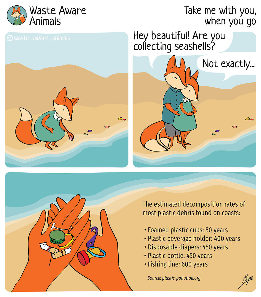 I Create A Comics To Share My Funny Struggle With Zero Waste Living