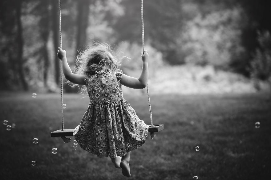 I've Photographed My Daughter On The Same Tree Swing For 3 Years, Here Are Some Of My Favorites