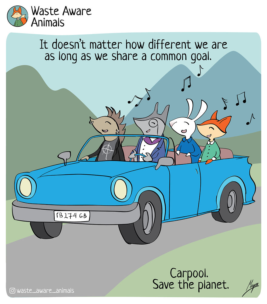 I Create A Comics To Share My Funny Struggle With Zero Waste Living