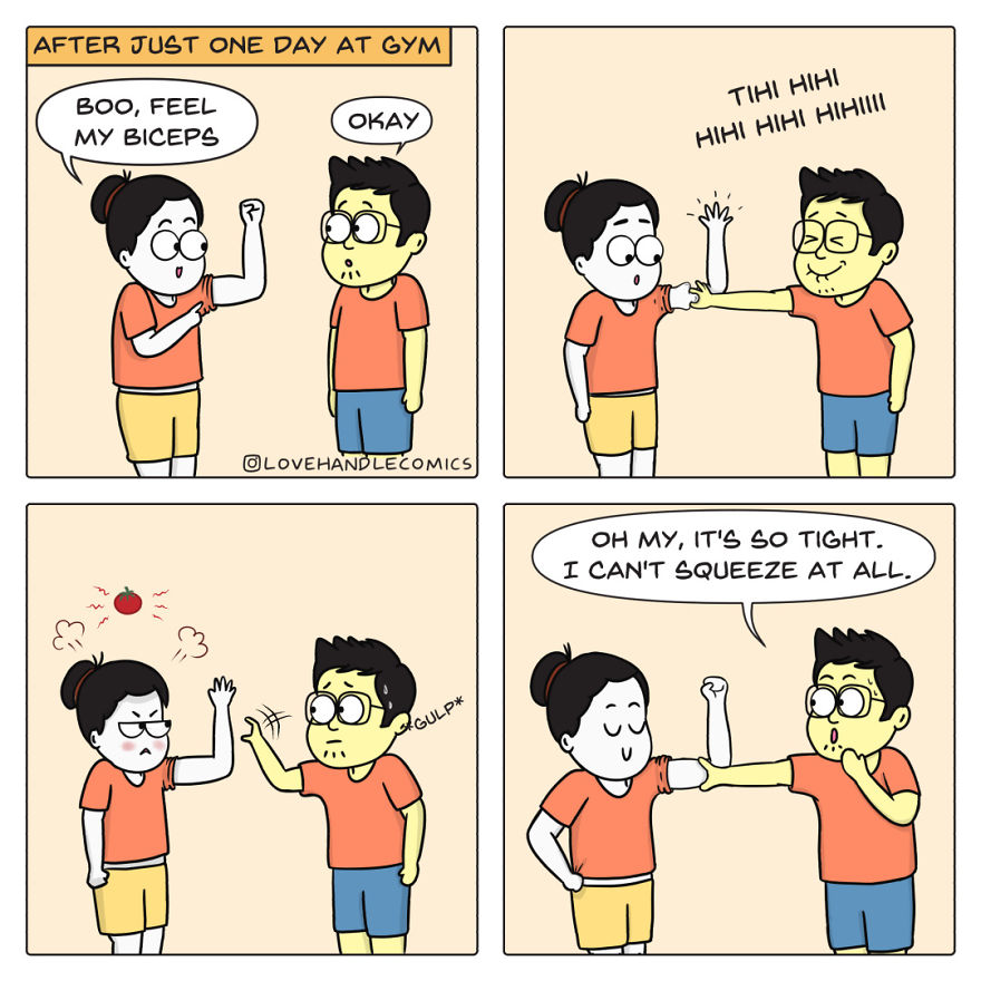20 Comics Illustrating The Daily Moments From Our Relationship