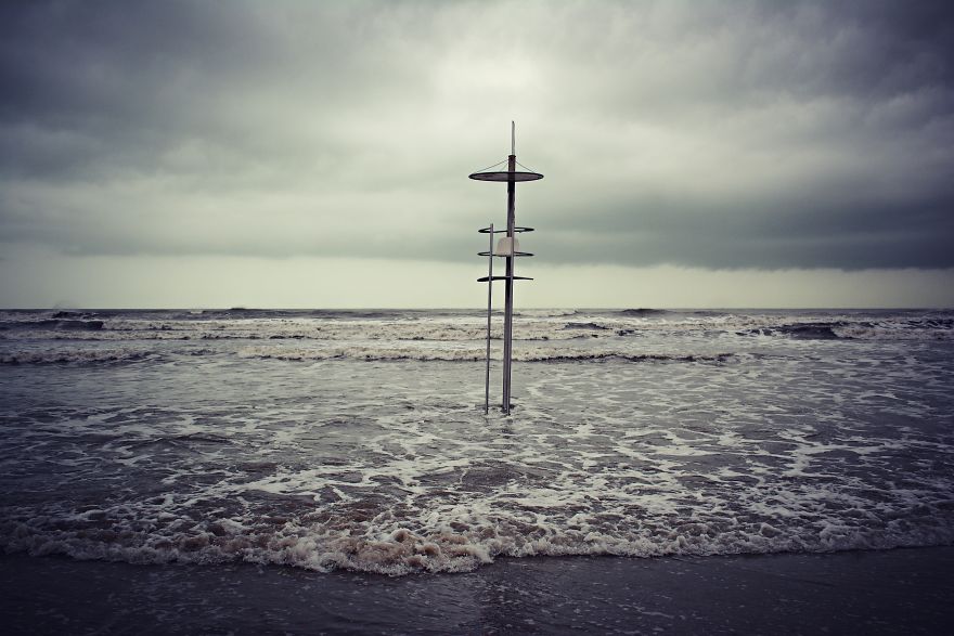 The Sea Finally Calming Down