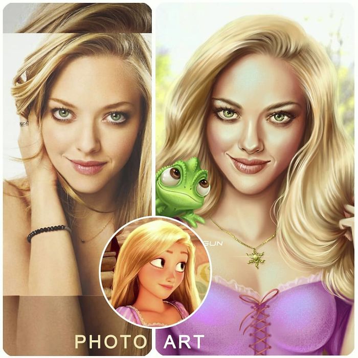 Amanda Seyfried As Rapunzel