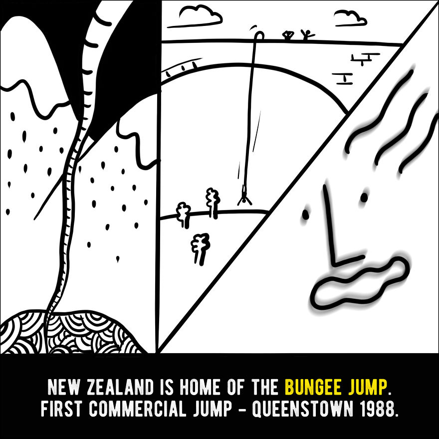 We Illustrated 20 Interesting Facts About New Zealand That You Probably Didn't Know