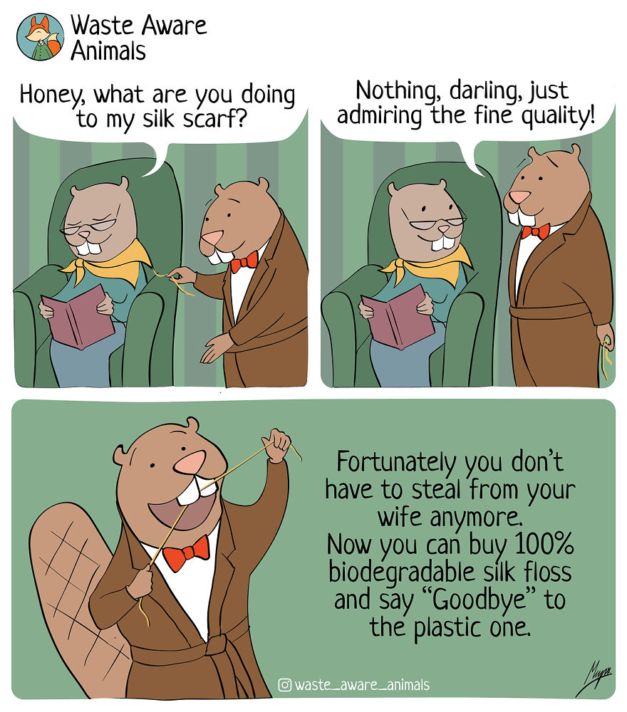 I Create A Comics To Share My Funny Struggle With Zero Waste Living