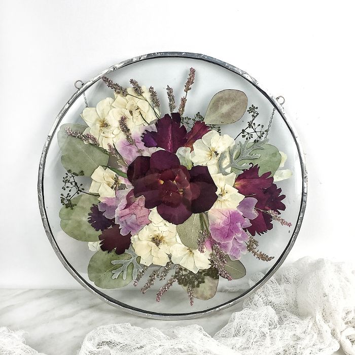 About Two Years Ago, I Picked Up A New Hobby Of Making Flower Herbariums And Here Are My Recent Works