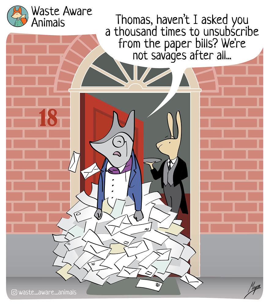 I Create A Comics To Share My Funny Struggle With Zero Waste Living