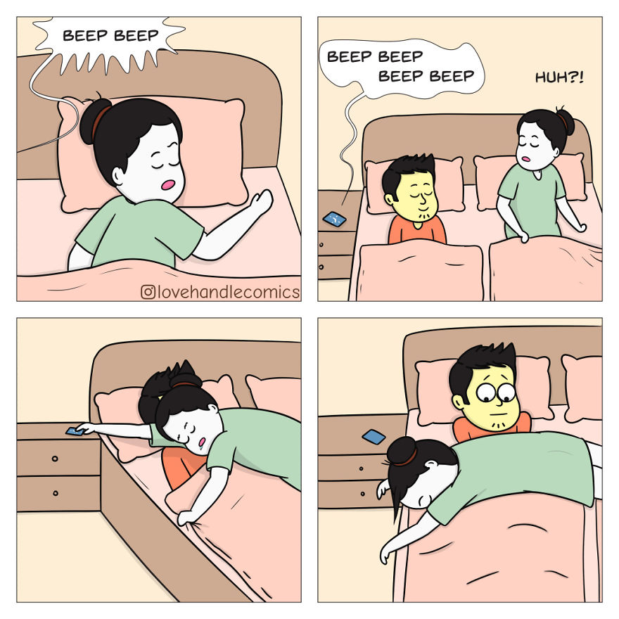 20 Comics Illustrating The Daily Moments From Our Relationship