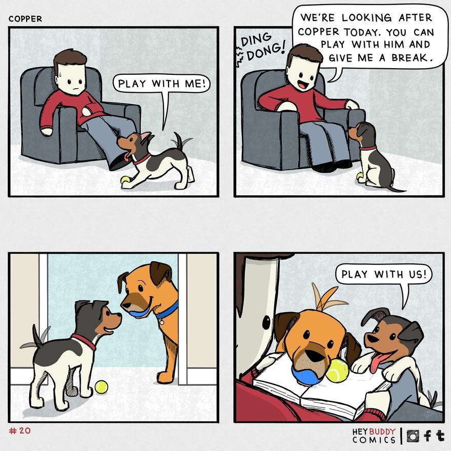 24 Comics About My Relationship With My Dog - The Good, The Bad, And The Oh So Sad