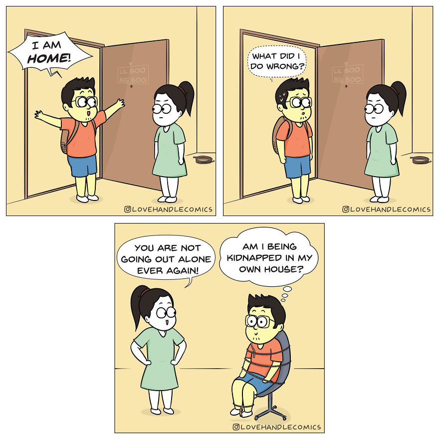 20 Comics Illustrating The Daily Moments From Our Relationship