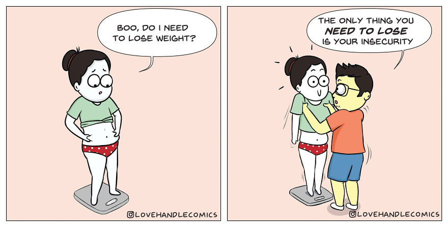 20 Comics Illustrating The Daily Moments From Our Relationship