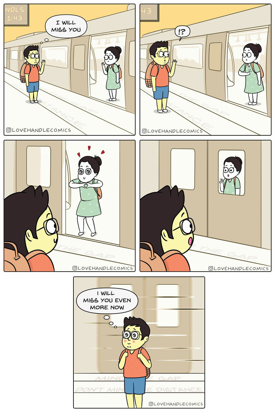 20 Comics Illustrating The Daily Moments From Our Relationship