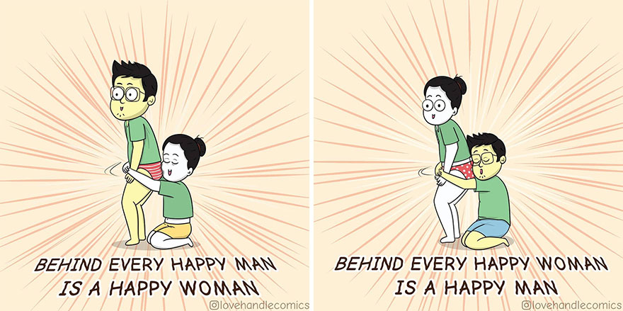 20 Comics Illustrating The Daily Moments From Our Relationship