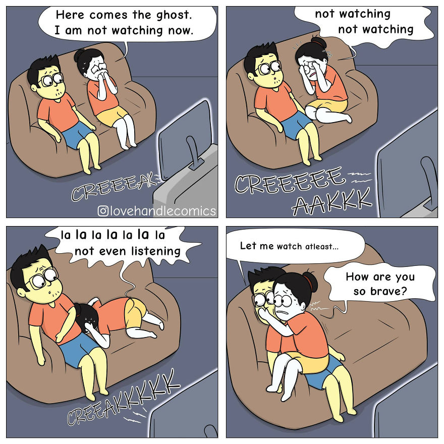 20 Comics Illustrating The Daily Moments From Our Relationship