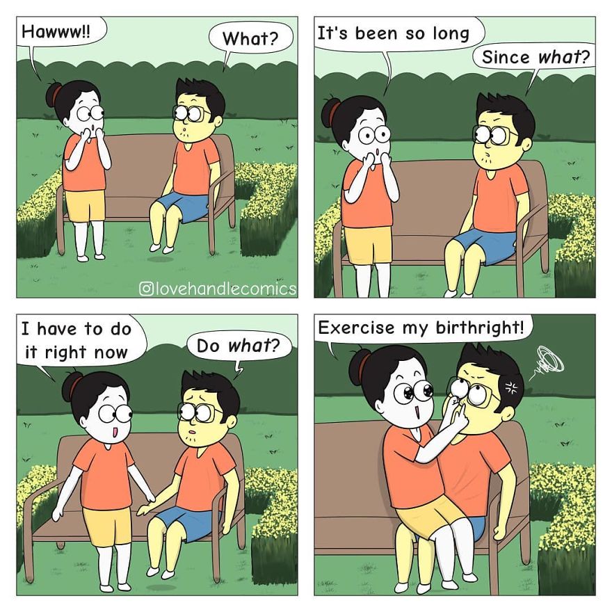 20 Comics Illustrating The Daily Moments From Our Relationship