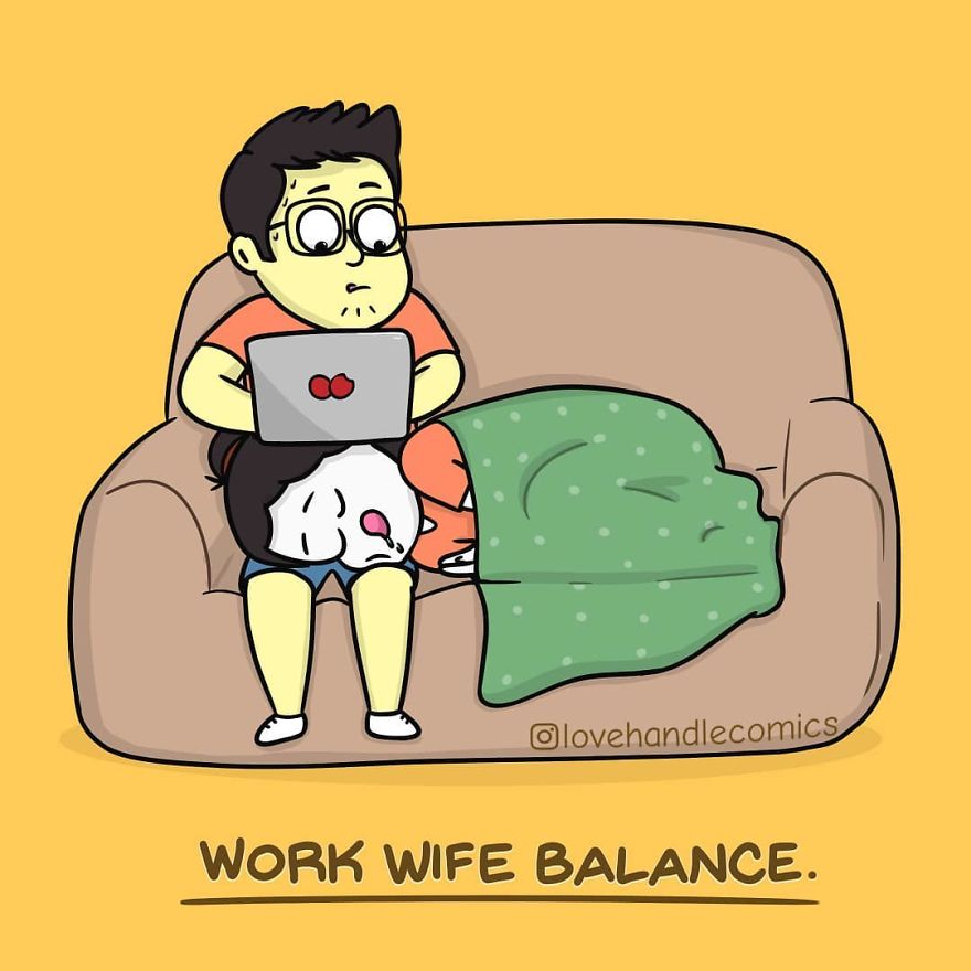 20 Comics Illustrating The Daily Moments From Our Relationship
