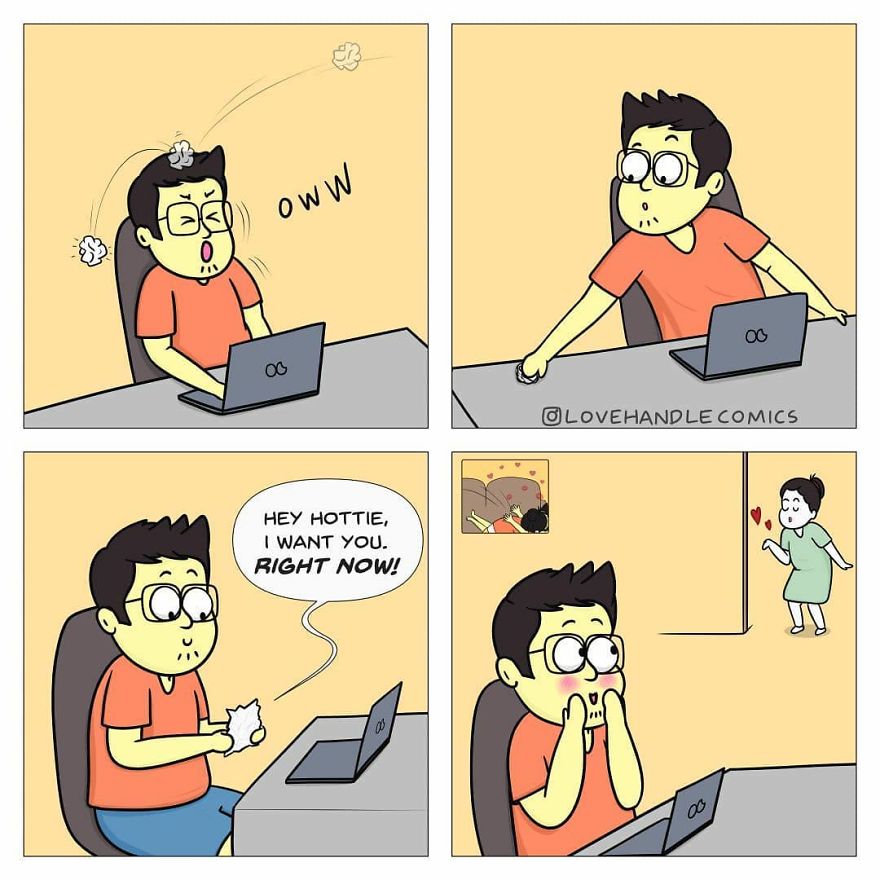 20 Comics Illustrating The Daily Moments From Our Relationship