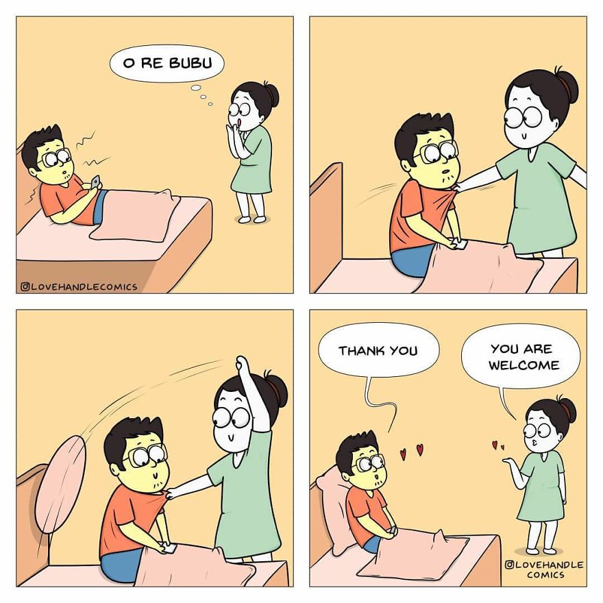 20 Comics Illustrating The Daily Moments From Our Relationship