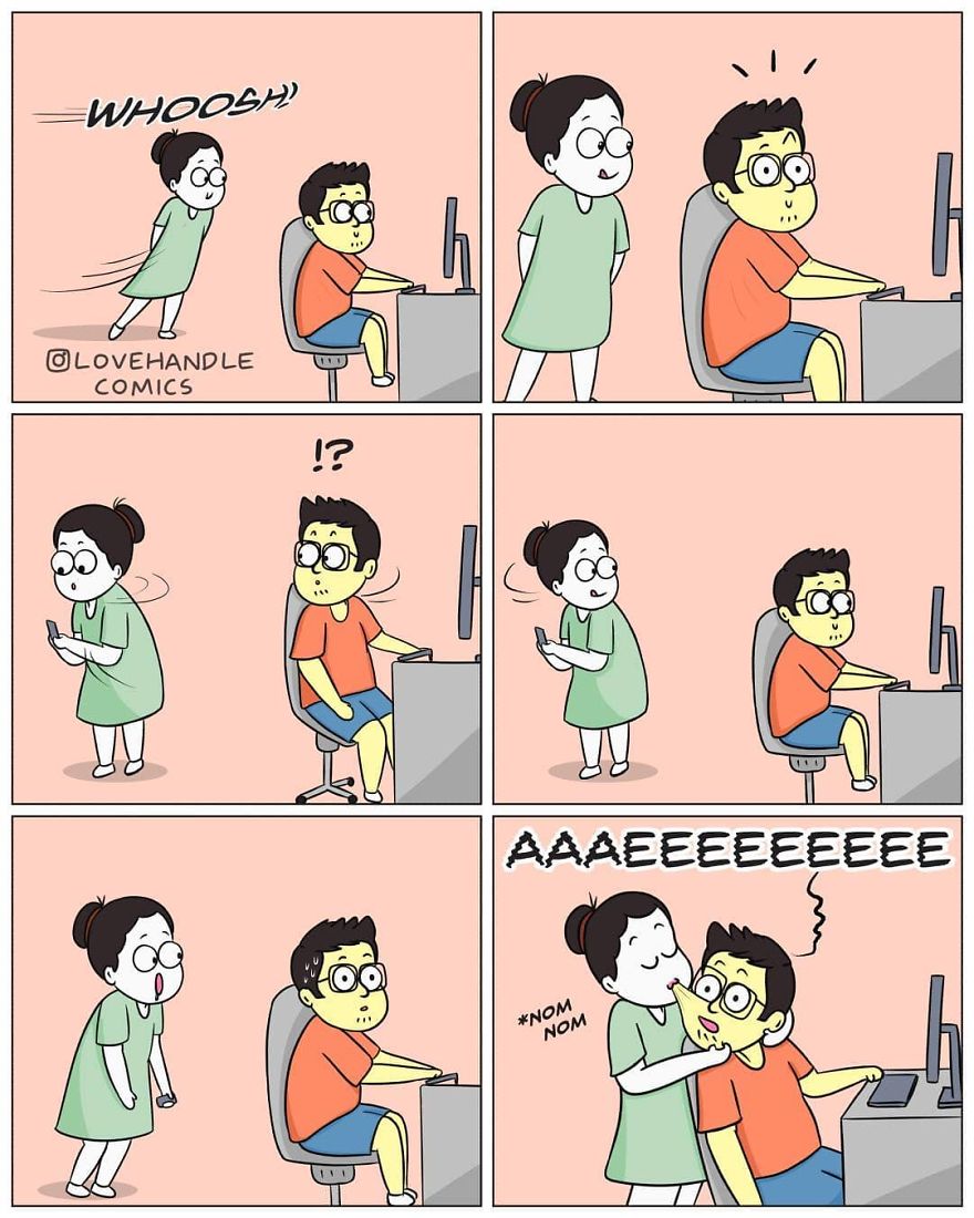 20 Comics Illustrating The Daily Moments From Our Relationship
