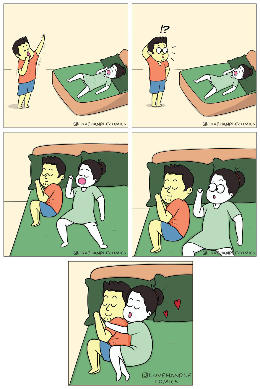 20 Comics Illustrating The Daily Moments From Our Relationship