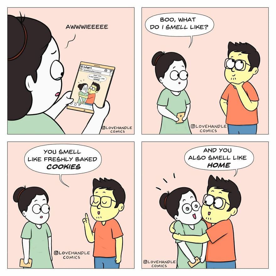 20 Comics Illustrating The Daily Moments From Our Relationship